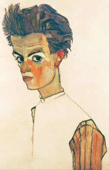 Egon Schiele, Autoritratto.