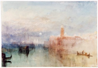 J. M. W. T., Venice, moonrise.