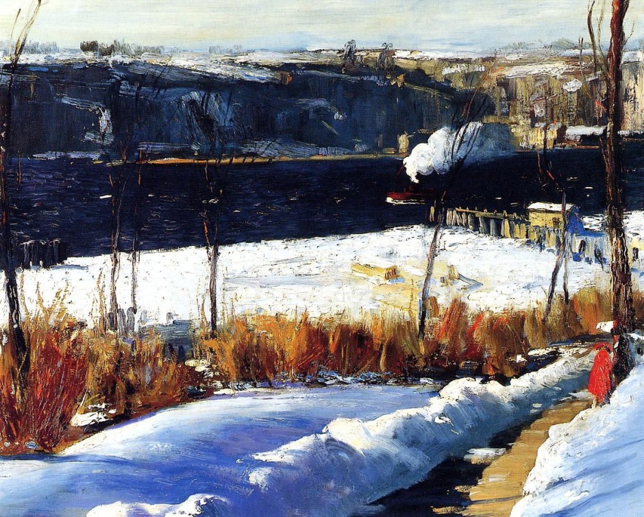 George Bellows, winter afternoon.