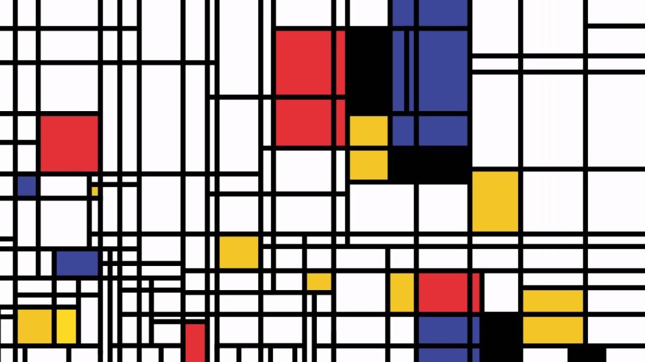 Piet Mondrian, senza titolo.