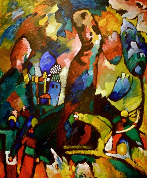 Quadro-con-arciere-Kandinsky