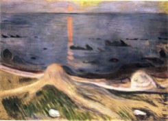 Edvard Munch, the mystery of a summer night.