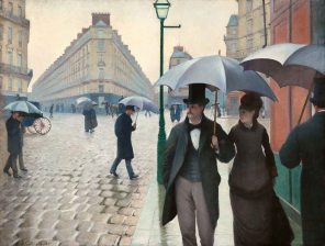Gustave Caillebotte, strada di Parigi.