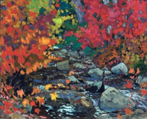 J. E. H. Macdonald, Autumn leaves.