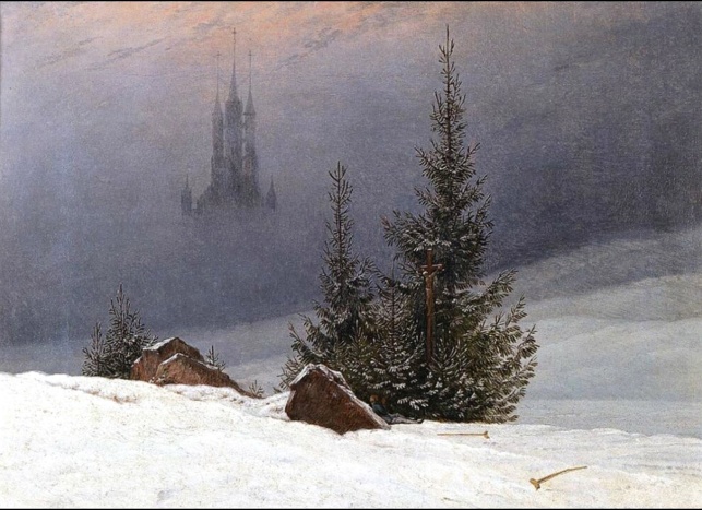 Caspar David Friedrich, Paesaggio invernale