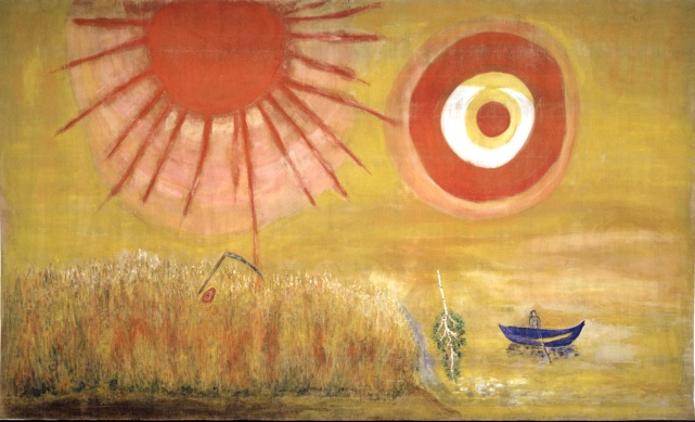 Marc Chagall, Campo di grano in un pomeriggio d'estate.