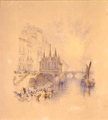 J. M. W. Turner, Santa Maria della Spina, Pisa.