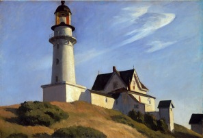 Edward Hopper, Il faro di Two Lights, 1929