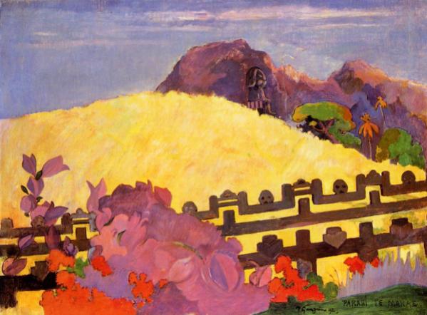 Paul Gauguin, Montagna sacra.