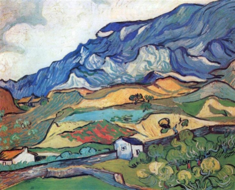 Vincent Van Gogh, Paesaggio montano.