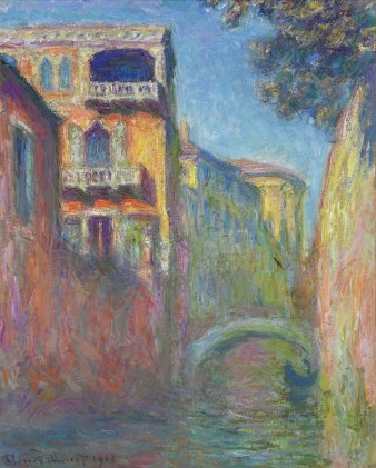 Claude Monet, Rio di Santa Salute, Venezia.