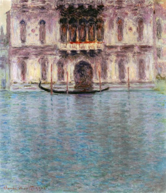 Claude Monet, Palazzo Contarini.