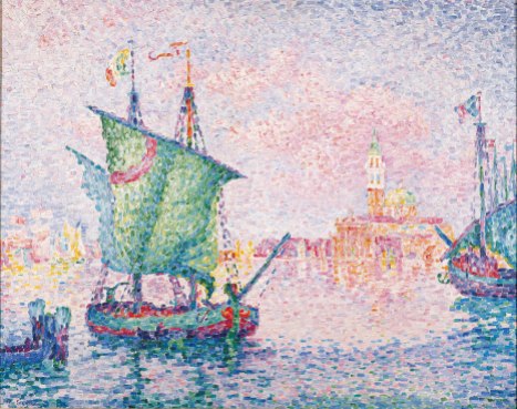 Paul Signac, Venezia, Nuvola rosa.