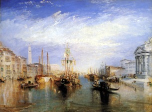Joseph Mallord William Turner, Canal Grande, Venezia.