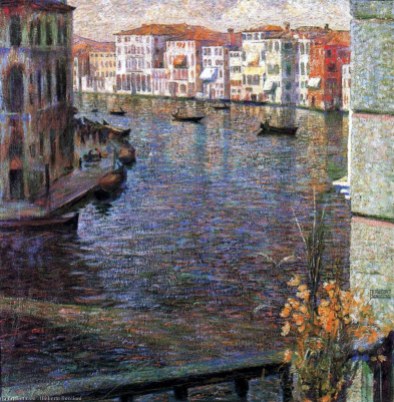 Umberto Boccioni, il Canal Grande a Venezia