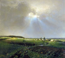 Apollinary Vasnetsov, Dopo la pioggia, 1887.