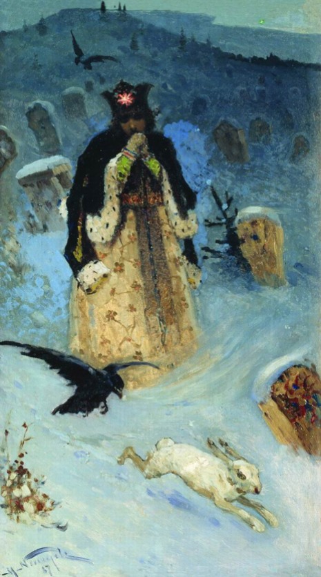 Michail Nesterov, La principessa, 1887.