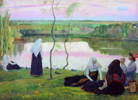 Michail Nesterov, Oltre il Volga, 1922.