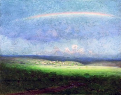 Archip Kuindzi, Dopo la pioggia, arcobaleno, ante1910