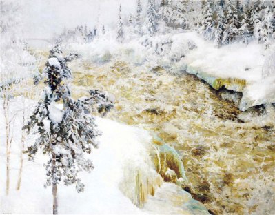 Akseli Gallen-Kallela, Imatra talvella, 1893