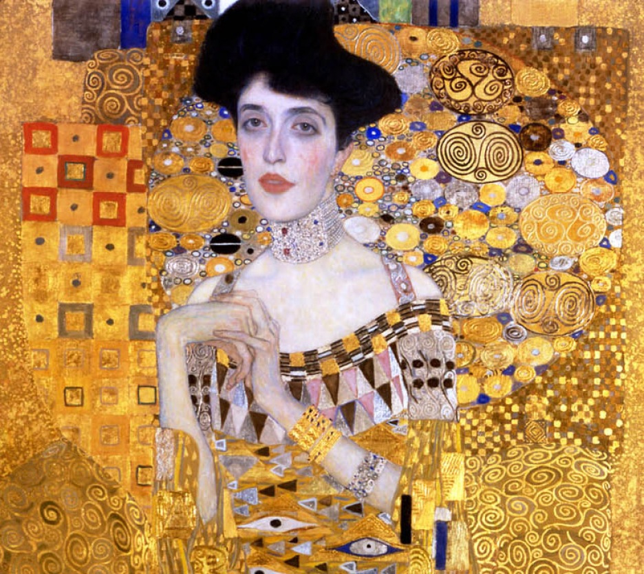 Gustav Klimt_Ritratto di Adele Bloch-Bauer I_1907-PART