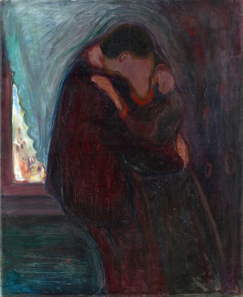 Edvard Munch, Il bacio, 1897