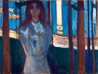 Edvard Munch, La voce, notte d'estate, 1896