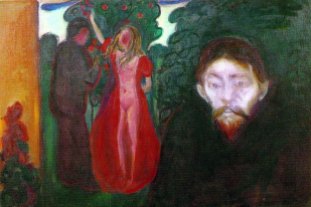 Edvard Munch, Gelosia, 1895