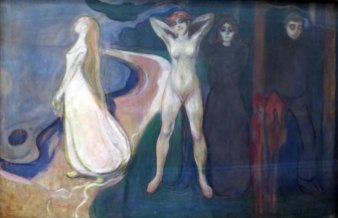 Edvard Munch, La donna in tre fasi, 1894