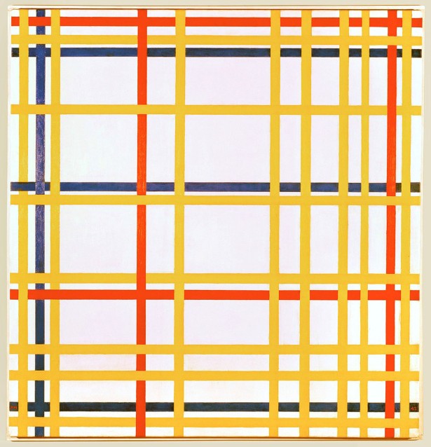 Piet Mondrian, Broadway Boogie Woogie, 1942-43