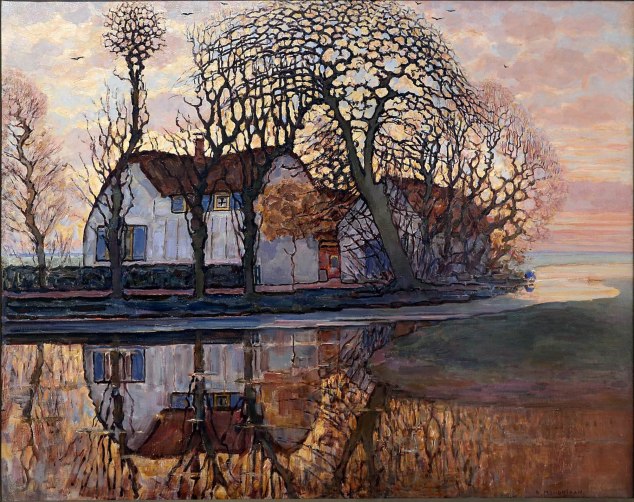 Piet Mondrian, Fattoria vicino Duivendrecht, 1916