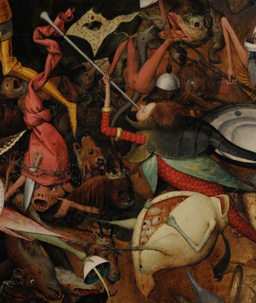 Pieter Bruegel il Vecchio-Caduta degli angeli ribelli part 3