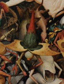 Pieter Bruegel il Vecchio-Caduta degli angeli ribelli part 9