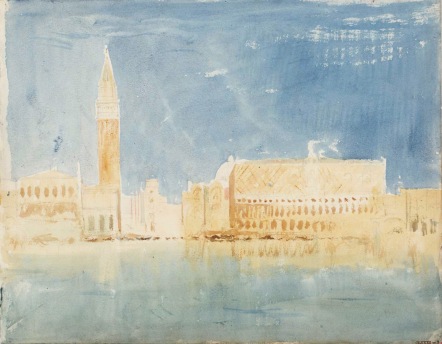 Venice: The Campanile of San Marco and the Doge's Palace 1819 Joseph Mallord William Turner 1775-1851 Accepted by the nation as part of the Turner Bequest 1856 http://www.tate.org.uk/art/work/D15258