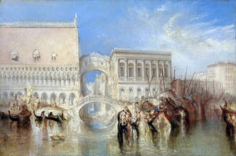 Venice, the Bridge of Sighs exhibited 1840 Joseph Mallord William Turner 1775-1851 Accepted by the nation as part of the Turner Bequest 1856 http://www.tate.org.uk/art/work/N00527