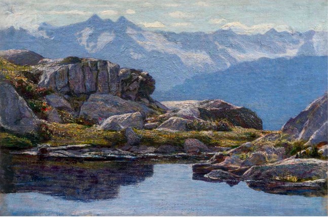Emilio Longoni, Trasparenze alpine, 1903
